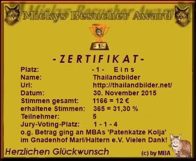 award platz 1